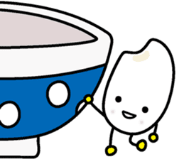 Cute Lovely Kawaii rice princess MAIMU 2 sticker #8409655