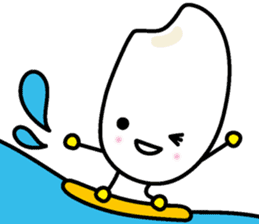 Cute Lovely Kawaii rice princess MAIMU 2 sticker #8409658