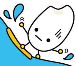 Cute Lovely Kawaii rice princess MAIMU 2 sticker #8409659