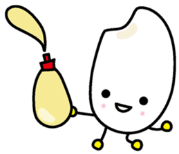 Cute Lovely Kawaii rice princess MAIMU 2 sticker #8409660