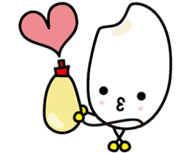 Cute Lovely Kawaii rice princess MAIMU 2 sticker #8409662