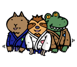 Let's roll, Brazilian jiu-jitsu (BJJ) sticker #8410047