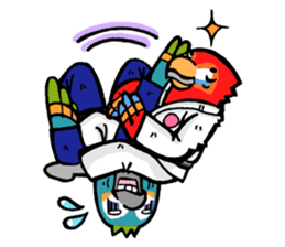 Let's roll, Brazilian jiu-jitsu (BJJ) sticker #8410062