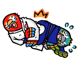 Let's roll, Brazilian jiu-jitsu (BJJ) sticker #8410063