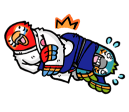 Let's roll, Brazilian jiu-jitsu (BJJ) sticker #8410063