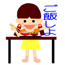 Rui-chan and Namida-kun & Koro sticker #8410069