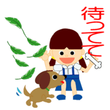 Rui-chan and Namida-kun & Koro sticker #8410071