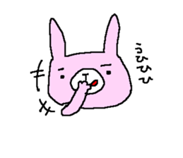 Rabbit cute sticker sticker #8410402