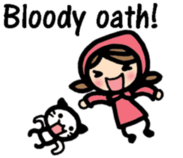 Australian English stickers sticker #8410716