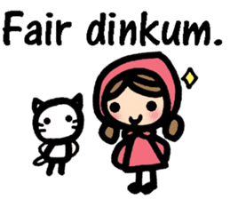 Australian English stickers sticker #8410731