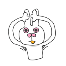 Funny Rabbits(1.2 world sticker #8411452