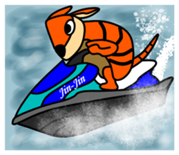 JIN-JIN Armadillo Life (2nd) sticker #8412665