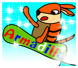 JIN-JIN Armadillo Life (2nd) sticker #8412667