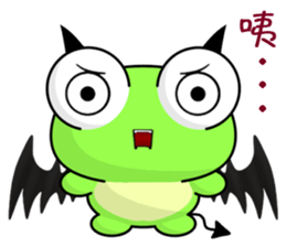 Little Devil Frog sticker #8412912