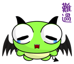Little Devil Frog sticker #8412920