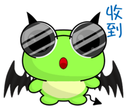 Little Devil Frog sticker #8412932
