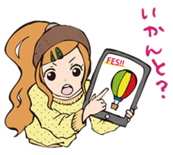 SAGABEN GIRL sticker #8413047