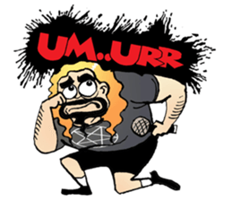 heavy metal man sticker #8413112