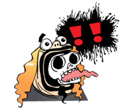 heavy metal man sticker #8413123