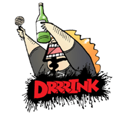 heavy metal man sticker #8413139