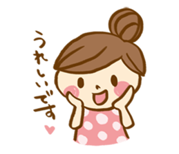 The sticker, thoughtfulness with days. sticker #8413434