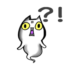 Gamer cat ghost 7 sticker #8413579