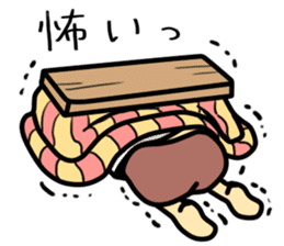 A cute middle-aged man's sticker. sticker #8413773