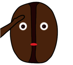 Coffee beans Boy sticker #8414151