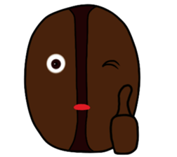 Coffee beans Boy sticker #8414154