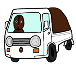 Coffee beans Boy sticker #8414155