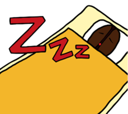 Coffee beans Boy sticker #8414166