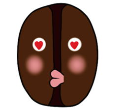 Coffee beans Boy sticker #8414167