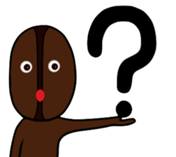 Coffee beans Boy sticker #8414171
