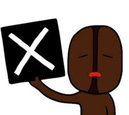 Coffee beans Boy sticker #8414172