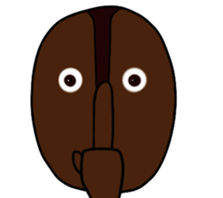 Coffee beans Boy sticker #8414186