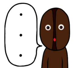 Coffee beans Boy sticker #8414187