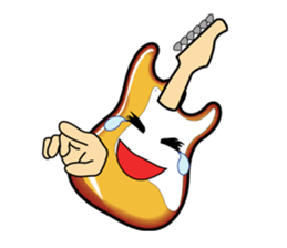 Guitary and his friends (Daily) sticker #8414230