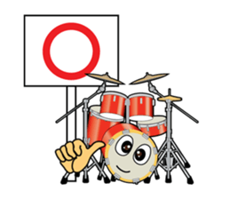 Guitary and his friends (Daily) sticker #8414233