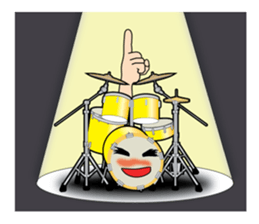 Guitary and his friends (Daily) sticker #8414237