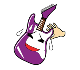 Guitary and his friends (Daily) sticker #8414242