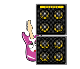 Guitary and his friends (Daily) sticker #8414246