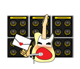 Guitary and his friends (Daily) sticker #8414248