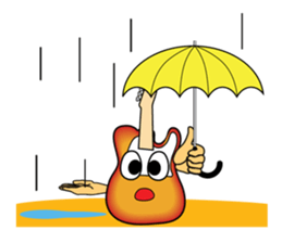 Guitary and his friends (Daily) sticker #8414249