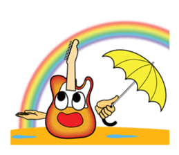 Guitary and his friends (Daily) sticker #8414250