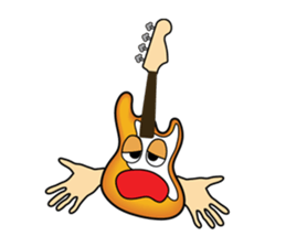 Guitary and his friends (Daily) sticker #8414253