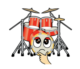 Guitary and his friends (Daily) sticker #8414255