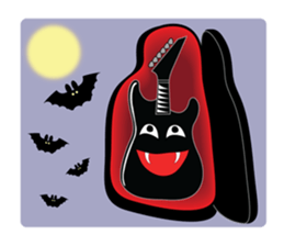 Guitary and his friends (Daily) sticker #8414267