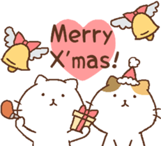 Cats with winter! sticker #8414489