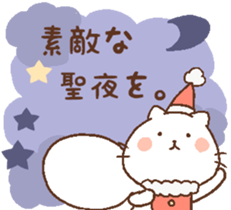 Cats with winter! sticker #8414491