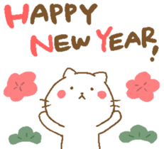 Cats with winter! sticker #8414497